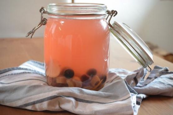 Rhubarb & Blueberry Pink Lemonade Rhubarb & Blueberry Pink Lemonade