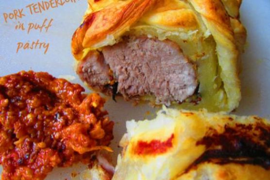 Pork tenderloin in puff pastry Pork tenderloin in puff pastry