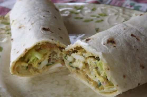 Egg Salad Wrap Egg Salad Wrap