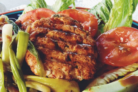 Chicken Burgers with Spiced Rub Chicken Burgers with Spiced Rub