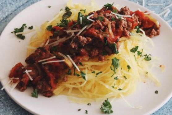 Beef Ragu with Spaghetti Squash Beef Ragu with Spaghetti Squash