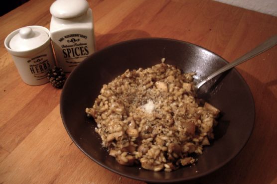 Steamy Creamy Mushroom Risotto Steamy Creamy Mushroom Risotto