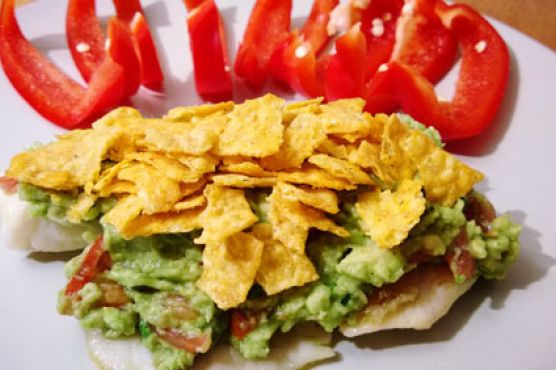 Crispy-Crowned Guacamole Fish Fillets Crispy-Crowned Guacamole Fish Fillets