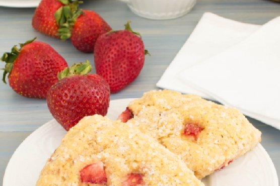 Strawberry Scones Strawberry Scones