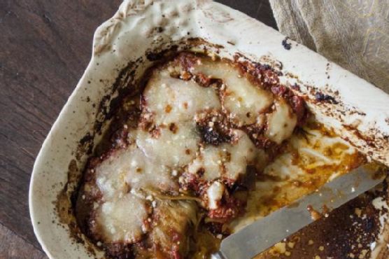 (Lighter) Classic Eggplant Parmigiana (Lighter) Classic Eggplant Parmigiana