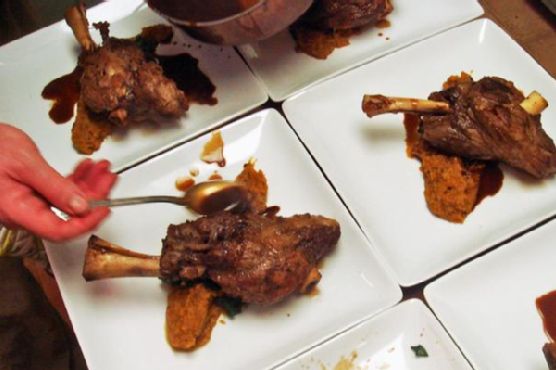 Asian-Braised Lamb Shanks Asian-Braised Lamb Shanks