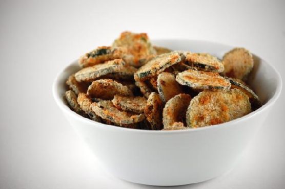 Baked Zucchini Chips Baked Zucchini Chips