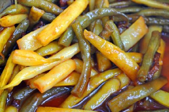 Barbecued Green Beans Barbecued Green Beans