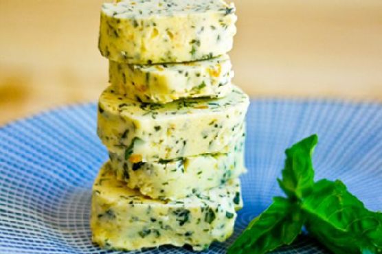 Basil and Orange Confit Compound Butter Basil and Orange Confit Compound Butter