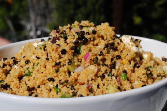 Black Lentil and Couscous Salad Black Lentil and Couscous Salad