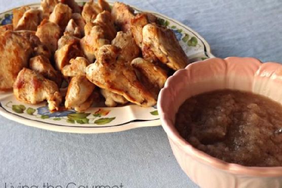 Brined Chicken Breast with Sautéed Onion Dipping Sauce Brined Chicken Breast with Sautéed Onion Dipping Sauce