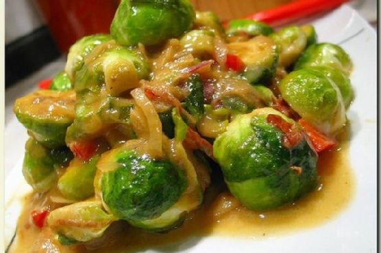 Brussels Sprout With Mustard And Honey Brussels Sprout With Mustard And Honey
