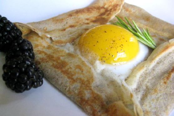 Buckwheat Galette With An Egg Buckwheat Galette With An Egg
