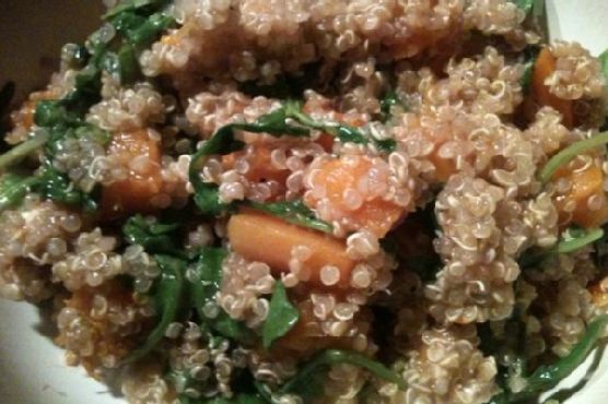 Butternut Squash, Arugula and Goat Cheese Quinoa Butternut Squash, Arugula and Goat Cheese Quinoa