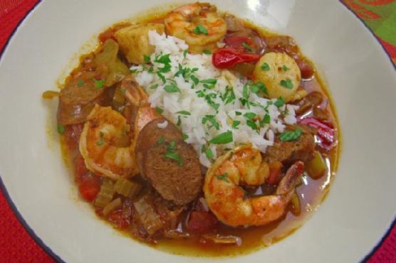 Cajun Seafood and Andouille Sausage Gumbo Cajun Seafood and Andouille Sausage Gumbo