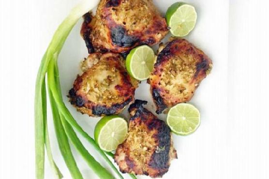 Caribbean Chicken Thighs Caribbean Chicken Thighs