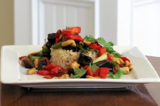 Cashew-Chili Portabello