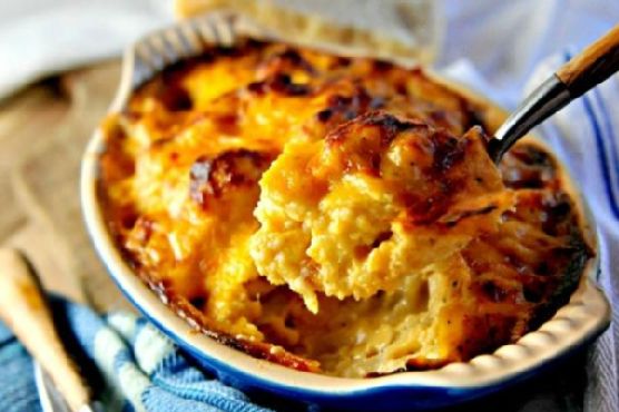 Cheesy Cauliflower Cheesy Cauliflower