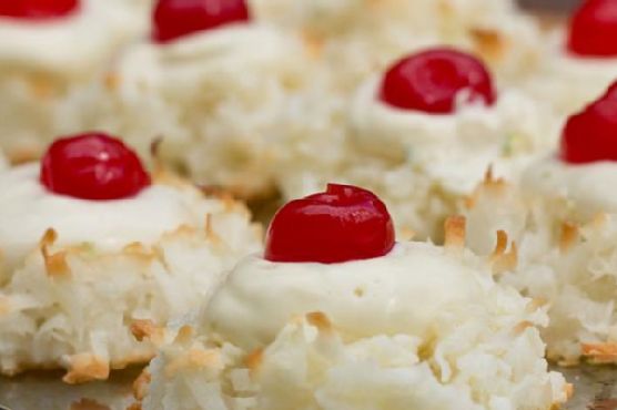 Cherry Limeade Macaroons