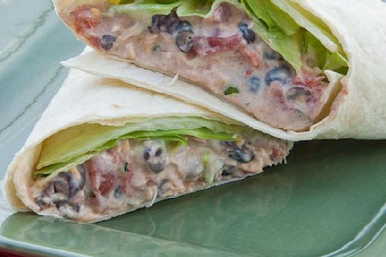 Chicken Enchilada Salad Wraps Chicken Enchilada Salad Wraps