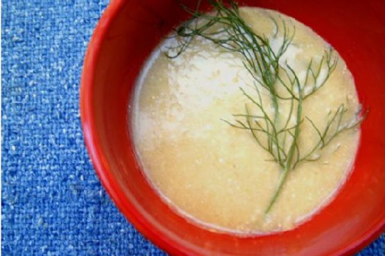 Chilled Fennel Soup With Orange Zest