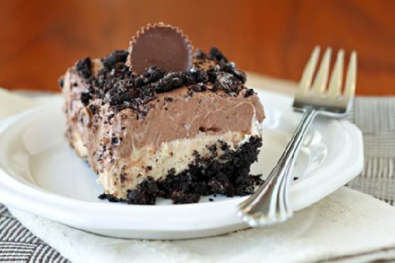 Chocolate Peanut Butter No-Bake Dessert Chocolate Peanut Butter No-Bake Dessert
