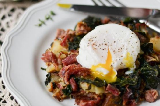 Corned Beef Hash with Kale Corned Beef Hash with Kale