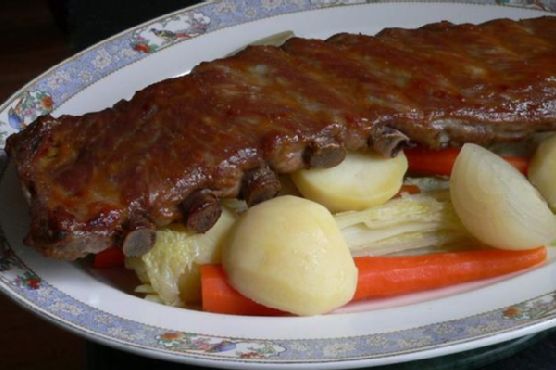 Corned Beef Ribs With Brown Sugar and Mustard Glaze Corned Beef Ribs With Brown Sugar and Mustard Glaze