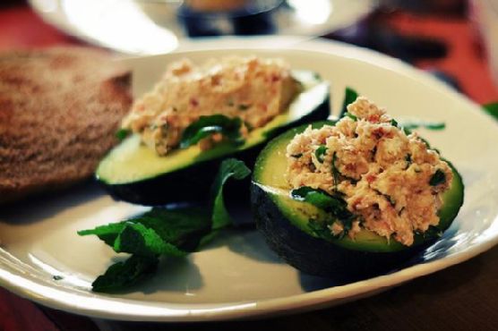Crab Salad in Avocado Boats Crab Salad in Avocado Boats