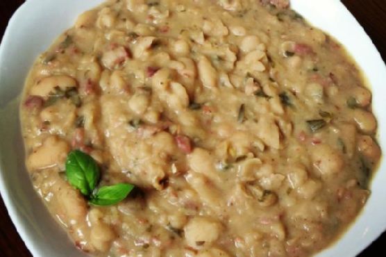 Creamy Cannellini Bean Side Dish