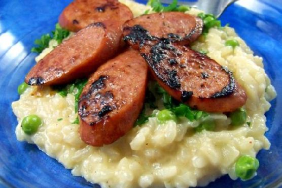 Creamy Risotto With Smoked Turkey Sausage Creamy Risotto With Smoked Turkey Sausage