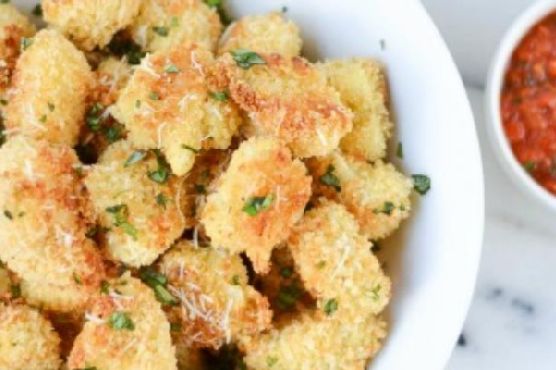 Crispy Italian Cauliflower Poppers Appetizer Crispy Italian Cauliflower Poppers Appetizer
