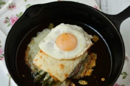 Croque-Madame with Asparagus Croque-Madame with Asparagus