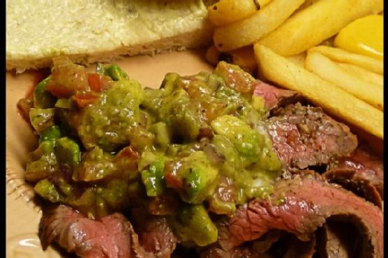 Cuban Flank Steak With Avocado and Tomato Salad Cuban Flank Steak With Avocado and Tomato Salad