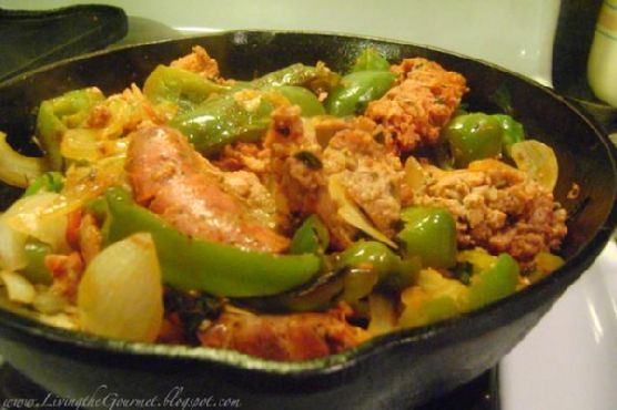 Delicious Sausage & Peppers