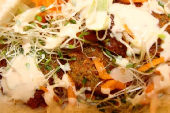 Falafels With Tahini Sauce Falafels With Tahini Sauce