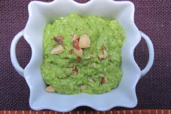 Fava Bean, Almond, and Mint Pesto