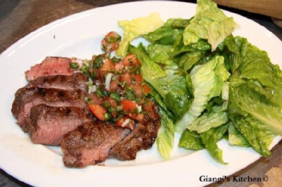 Flank Steak with Herbed Salsa Flank Steak with Herbed Salsa