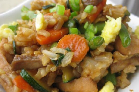 Fried Brown Rice