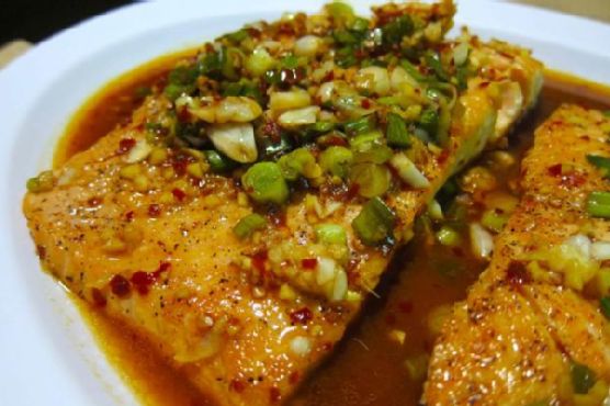 Ginger Garlic Chili Salmon Ginger Garlic Chili Salmon