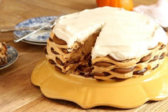 Ginger Snap Pumpkin Icebox Cake Ginger Snap Pumpkin Icebox Cake