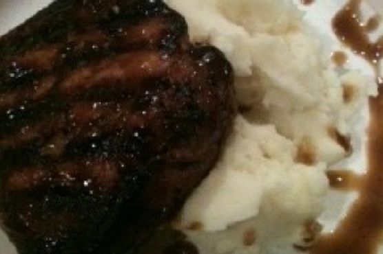 Grilled Bourbon-Glazed Pork Chops