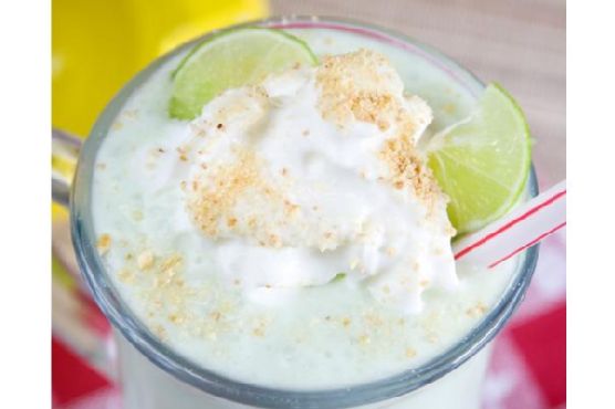 Healthy Key Lime Pie Milkshake Healthy Key Lime Pie Milkshake