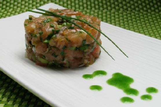 Jade Buddha Salmon Tartare Jade Buddha Salmon Tartare