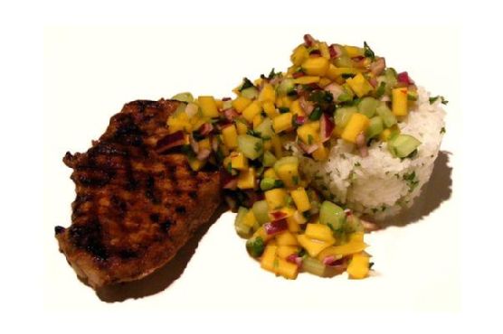 Jerk Grilled Pork Chops Jerk Grilled Pork Chops