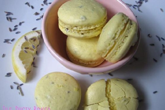 Lavender Tea With Lemon French Macarons Lavender Tea With Lemon French Macarons
