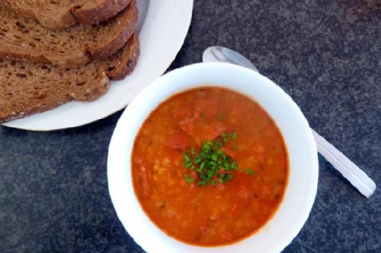 Lentil Soup with Chorizo