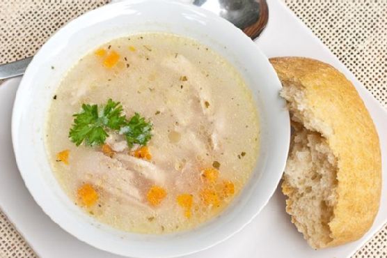 Light and Chunky Chicken Soup