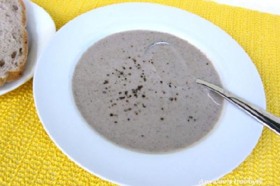 Light Meal - Creamy Mushroom Soup