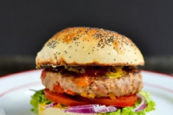 Loaded Turkey Burgers